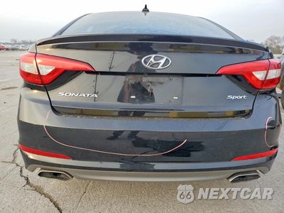 Zdjęcie 6 z 12 samochodu: 2017 HYUNDAI SONATA SPORT VIN:5NPE34AF0HH489957 - miniatura