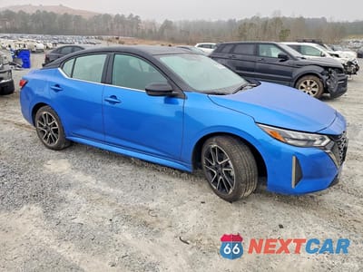 Czwarte zdjęcie samochodu z boku: 2025 NISSAN SENTRA SR VIN:3N1AB8DV2SY230234 - miniatura