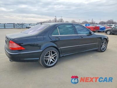 Trzecie zdjęcie samochodu z tyłu: 2001 MERCEDES-BENZ S 55 AMG VIN:WDBNG73J81A201282 - miniatura