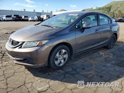 2013 HONDA CIVIC LX 19XFB2F54DE002463 - główne zdjęcie licytacji z USA - miniatura