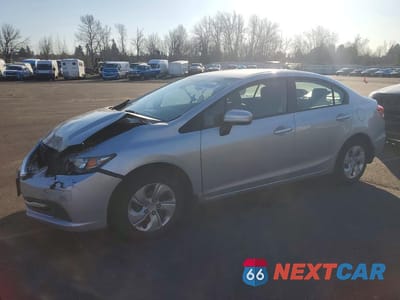 2015 HONDA CIVIC LX 19XFB2F50FE208219 - główne zdjęcie licytacji z USA - miniatura
