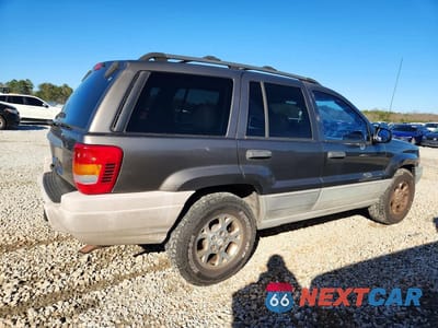 Trzecie zdjęcie samochodu z tyłu: 2000 JEEP GRAND CHEROKEE LAREDO VIN:1J4G248SXYC344252 - miniatura