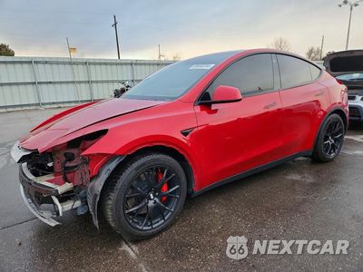 2021 TESLA MODEL Y 5YJYGDEF9MF081476 - główne zdjęcie licytacji z USA - miniatura
