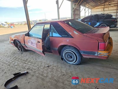 Drugie zdjęcie samochodu z przodu: 1988 FORD MUSTANG LX VIN:1FABP41A5JF189798 - miniatura