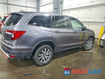 Trzecie zdjęcie samochodu z tyłu: 2022 HONDA PILOT EXL VIN:5FNYF6H51NB020965 - miniatura