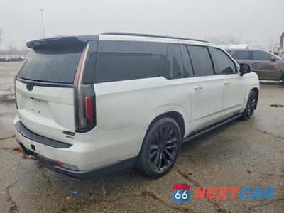 Trzecie zdjęcie samochodu z tyłu: 2021 CADILLAC ESCALADE ESV SPORT VIN:1GYS4PKL0MR407616 - miniatura