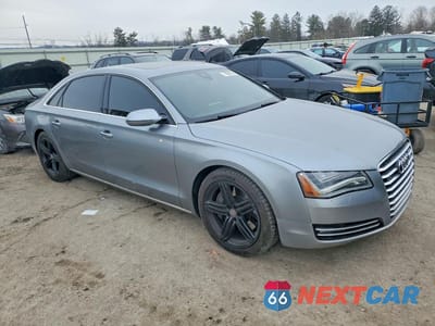 Czwarte zdjęcie samochodu z boku: 2013 AUDI A8 L QUATTRO VIN:WAUR2AFDXDN008548 - miniatura