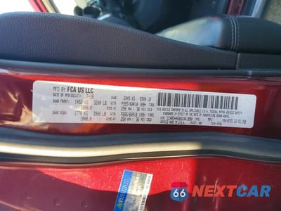 Zdjęcie 13 z 13 samochodu: 2016 DODGE DURANGO SXT VIN:1C4RDHAG6GC441890 - miniatura