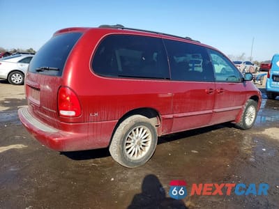 Trzecie zdjęcie samochodu z tyłu: 2000 CHRYSLER TOWN & COUNTRY LX VIN:1C4GP44G9YB735567 - miniatura