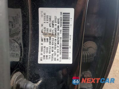 Zdjęcie 12 z 12 samochodu: 2014 HONDA ACCORD VIN:1HGCR2F86EA117189 - miniatura