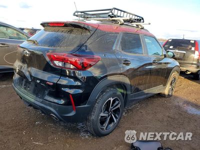 Trzecie zdjęcie samochodu z tyłu: 2022 CHEVROLET TRAILBLAZER RS VIN:KL79MUSL9NB147968 - miniatura