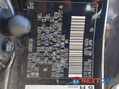 Zdjęcie 13 z 13 samochodu: 2007 TOYOTA 4RUNNER LIMITED VIN:JTEBT17R670067007 - miniatura