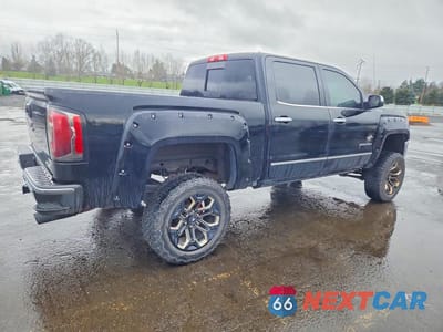 Trzecie zdjęcie samochodu z tyłu: 2018 GMC SIERRA K1500 SLT VIN:3GTU2NECXJG123569 - miniatura