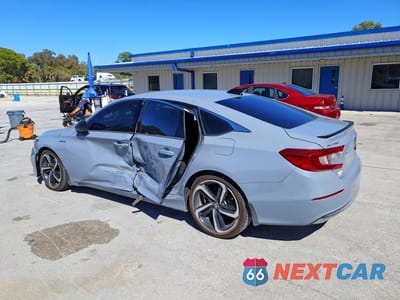 Drugie zdjęcie samochodu z przodu: 2022 HONDA ACCORD HYBRID SPORT VIN:1HGCV3F21NA002187 - miniatura