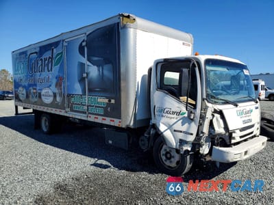 Czwarte zdjęcie samochodu z boku: 2021 ISUZU NRR BOX TRUCK VIN:JALE5W166M7300893 - miniatura