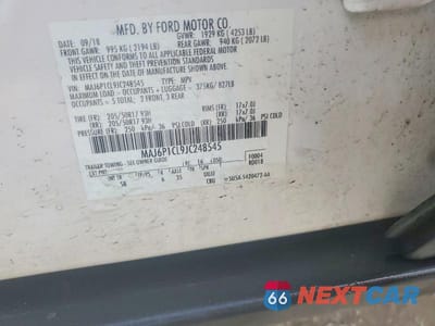 Zdjęcie 14 z 14 samochodu: 2018 FORD ECOSPORT SES VIN:MAJ6P1CL9JC248545 - miniatura