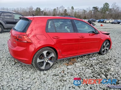 Trzecie zdjęcie samochodu z tyłu: 2015 VOLKSWAGEN GTI VIN:3VW4T7AU7FM029002 - miniatura