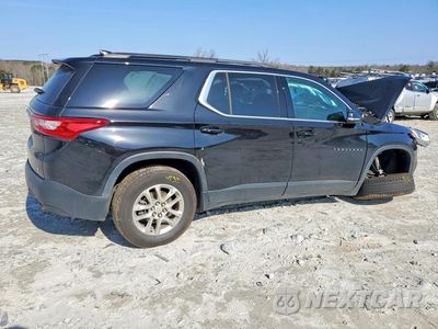 Trzecie zdjęcie samochodu z tyłu: 2019 CHEVROLET TRAVERSE LT VIN:1GNERGKW7KJ132702 - miniatura