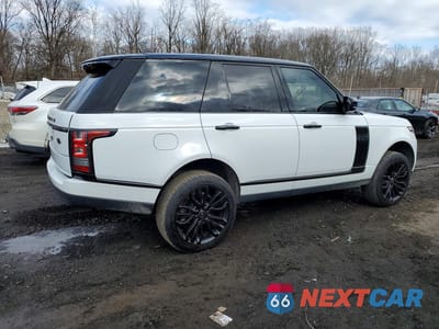 Trzecie zdjęcie samochodu z tyłu: 2017 LAND ROVER RANGE ROVER HSE VIN:SALGS2FK8HA330531 - miniatura