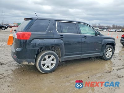 Trzecie zdjęcie samochodu z tyłu: 2014 GMC TERRAIN SLE VIN:2GKALMEK0E6191533 - miniatura