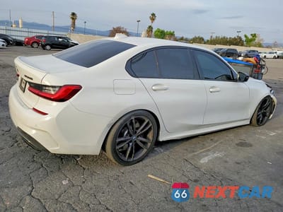 Trzecie zdjęcie samochodu z tyłu: 2021 BMW M340I VIN:3MW5U7J06M8C07633 - miniatura