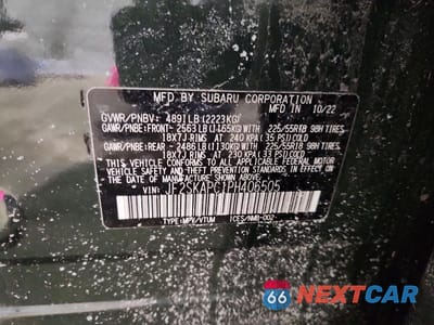 Zdjęcie 13 z 13 samochodu: 2023 SUBARU FORESTER LIMITED VIN:JF2SKAPC1PH406505 - miniatura