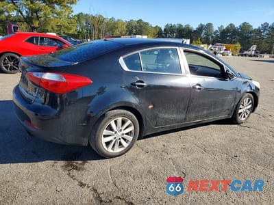 Trzecie zdjęcie samochodu z tyłu: 2015 KIA FORTE EX VIN:KNAFX4A89F5321366 - miniatura