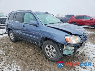 Czwarte zdjęcie samochodu z boku: 2007 TOYOTA HIGHLANDER BASE VIN:JTEEP21A070213024 - miniatura