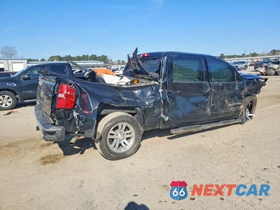 Trzecie zdjęcie samochodu z tyłu: 2018 CHEVROLET SILVERADO C1500 LT VIN:3GCPCREC8JG368839 - miniatura