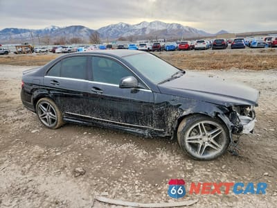 Czwarte zdjęcie samochodu z boku: 2009 MERCEDES-BENZ C 300 VIN:WDDGF54X49R059696 - miniatura