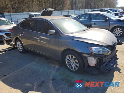 Czwarte zdjęcie samochodu z boku: 2018 NISSAN SENTRA S VIN:3N1AB7AP0JY228173 - miniatura