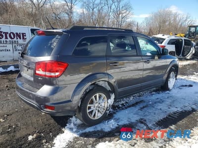 Trzecie zdjęcie samochodu z tyłu: 2017 DODGE JOURNEY SXT VIN:3C4PDDBG0HT703360 - miniatura
