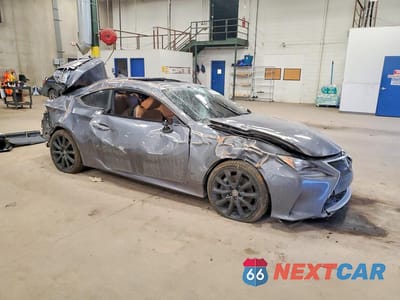 Czwarte zdjęcie samochodu z boku: 2016 LEXUS RC 200T VIN:JTHHA5BC6G5001203 - miniatura