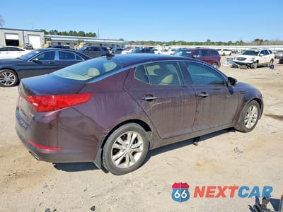 Trzecie zdjęcie samochodu z tyłu: 2013 KIA OPTIMA EX VIN:5XXGN4A74DG100058 - miniatura