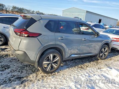 Trzecie zdjęcie samochodu z tyłu: 2021 NISSAN ROGUE SL VIN:5N1AT3CB1MC701446 - miniatura
