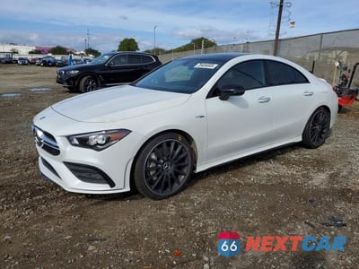 2021 MERCEDES-BENZ CLA AMG 35 4MATIC W1K5J5BB4MN173095 - główne zdjęcie licytacji z USA - miniatura