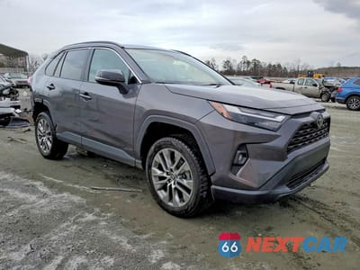 Czwarte zdjęcie samochodu z boku: 2022 TOYOTA RAV4 XLE PREMIUM VIN:2T3C1RFVXNC201944 - miniatura