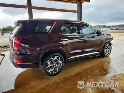 Trzecie zdjęcie samochodu z tyłu: 2022 HYUNDAI PALISADE CALLIGRAPHY VIN:KM8R74HE0NU471586 - miniatura
