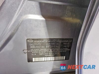 Zdjęcie 12 z 12 samochodu: 2016 HYUNDAI SONATA SPORT VIN:5NPE34AF8GH363859 - miniatura