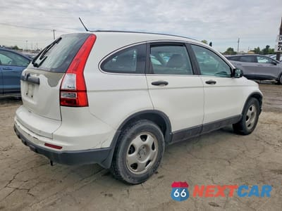 Trzecie zdjęcie samochodu z tyłu: 2010 HONDA CR-V LX VIN:5J6RE3H30AL038850 - miniatura