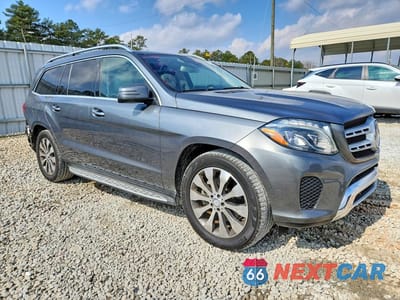 Czwarte zdjęcie samochodu z boku: 2017 MERCEDES-BENZ GLS 450 4MATIC VIN:4JGDF6EE9HA827620 - miniatura