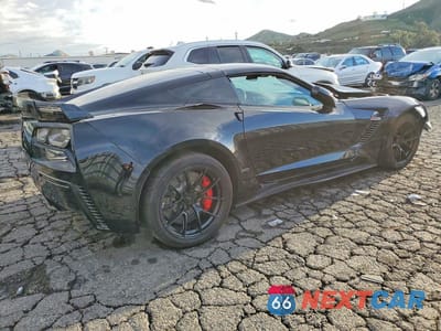 Trzecie zdjęcie samochodu z tyłu: 2016 CHEVROLET CORVETTE Z06 2LZ VIN:1G1YR2D67G5604203 - miniatura