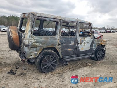 Trzecie zdjęcie samochodu z tyłu: 2013 MERCEDES-BENZ G 63 AMG VIN:WDCYC7DF1DX210390 - miniatura