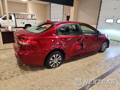 Trzecie zdjęcie samochodu z tyłu: 2022 TOYOTA COROLLA LE VIN:JTDEAMDE2NJ045927 - miniatura