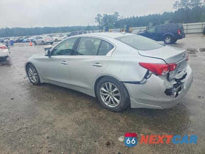Drugie zdjęcie samochodu z przodu: 2014 INFINITI Q50 PREMIUM VIN:JN1BV7AP8EM678187 - miniatura