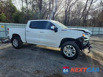 Czwarte zdjęcie samochodu z boku: 2025 CHEVROLET SILVERADO K1500 LTZ VIN:1GCUKGE85SZ270696 - miniatura