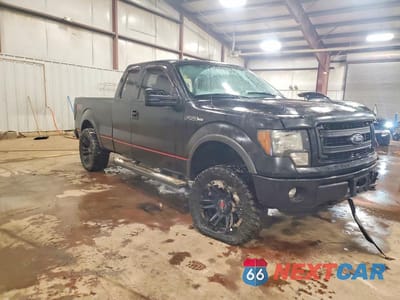 Czwarte zdjęcie samochodu z boku: 2013 FORD F150 SUPER CAB VIN:1FTFX1EF3DFC67371 - miniatura