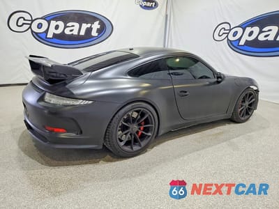Trzecie zdjęcie samochodu z tyłu: 2015 PORSCHE 911 GT3 VIN:WP0AC2A93FS183928 - miniatura