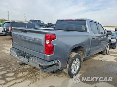 Trzecie zdjęcie samochodu z tyłu: 2021 CHEVROLET SILVERADO K1500 LT VIN:1GCUYDED1MZ237627 - miniatura