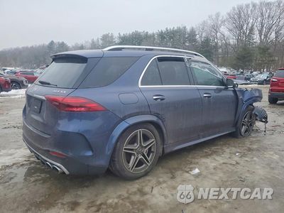 Trzecie zdjęcie samochodu z tyłu: 2024 MERCEDES-BENZ GLE AMG 53 4MATIC VIN:4JGFB6BB8RB025506 - miniatura